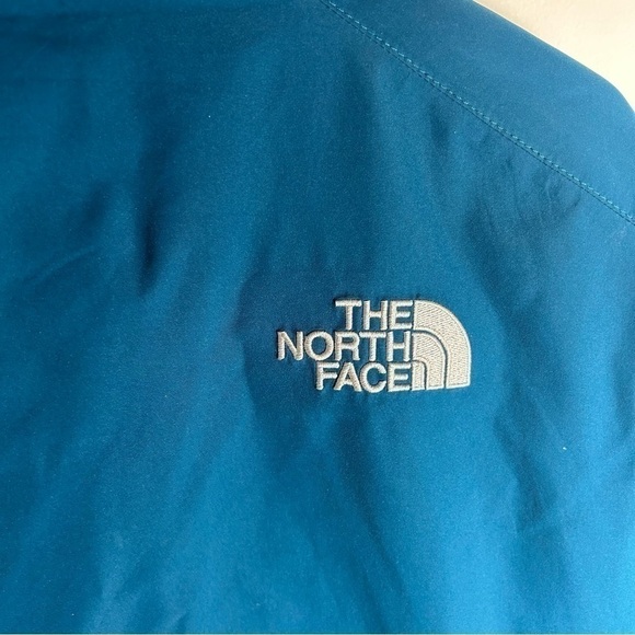 North Face 3 in 1 Hyvent Winter Jacket Medium Blue Women’s Hood Full Zip - Picture 6 of 14